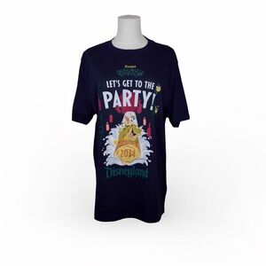 NWT Tiana's Bayou Adventure - Disney T-Shirt - Navy - Medium (unisex)